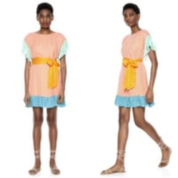 Ella Mae Tie Waist Floral - Picture 2 of 4